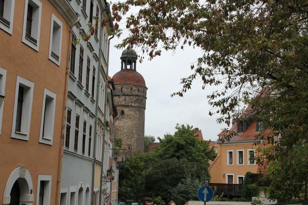 Pension Wielsch Görlitz Esterno foto
