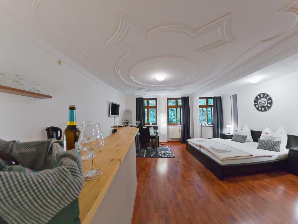 Pension Wielsch Görlitz Esterno foto