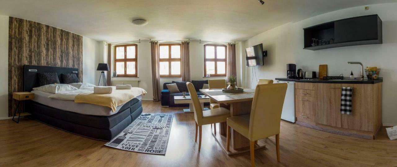 Pension Wielsch Görlitz Esterno foto