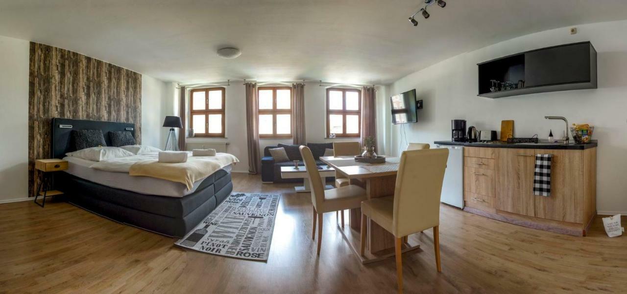 Pension Wielsch Görlitz Esterno foto