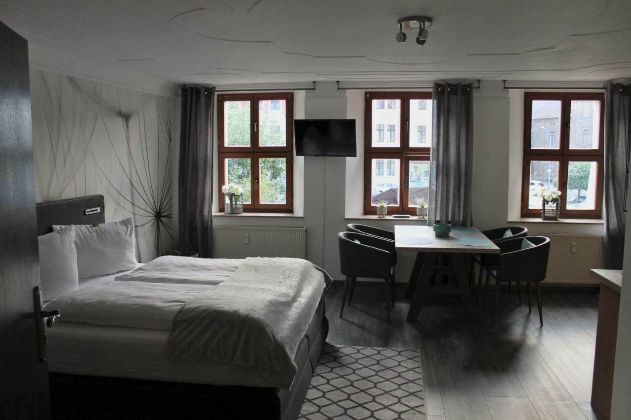 Pension Wielsch Görlitz Esterno foto